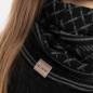 Preview: KNIT FACTORY Loop Schal DUSK schwarz anthrazit