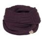 Preview: KNIT FACTORY Loop Schal BOBBY aubergine