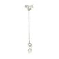 Preview: NOOSA-Amsterdam RELIC Ohrhänger ARROW CHAIN EARSTUD silber - ohne Relic