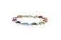 Preview: QOSS Armband LOIS silber multicolor