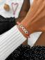 Preview: SAILBRACE Armband SNOW BEADED