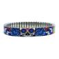 Preview: urband LONDON Edelstahlzugarmband SUGAR SKULLS Bunt - 10 mm