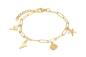 Preview: iXXXi Armband PARADISE WITH CHARMS gold