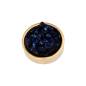 Preview: iXXXi Aufsatz TOP PART DRUSY dark blue Ø 6 mm gold