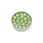 Preview: iXXXi Aufsatz TOP PART STONES peridot Ø 6 mm silber