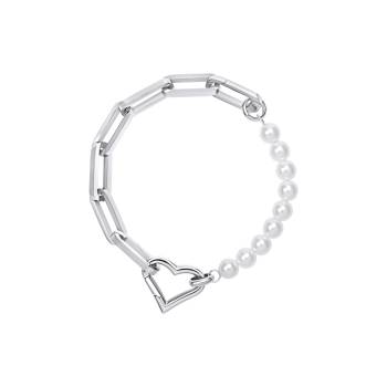 CONNECT by iXXXi Komplettarmband BELLE silber 17 cm