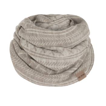 KNIT FACTORY Loop Schal DUSK iced clay beige