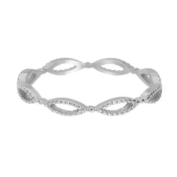 iXXXi FAME Ring SWIRL silber 2 mm