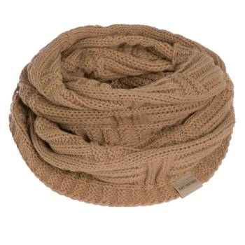 KNIT FACTORY Loop Schal BOBBY nude