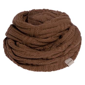 KNIT FACTORY Loop Schal BOBBY tobacco