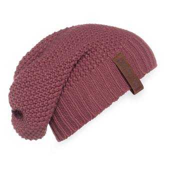 KNIT FACTORY Beanie COCO stone red