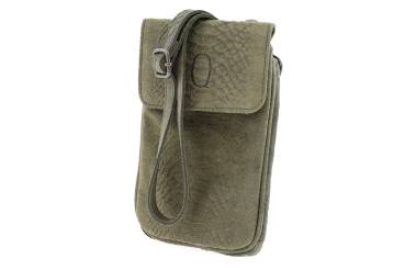 QOSS Echtledertasche MIRRE SUEDE khaki