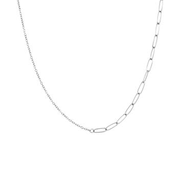 iXXXi Halskette COLLIER SQUARE SLIM silber