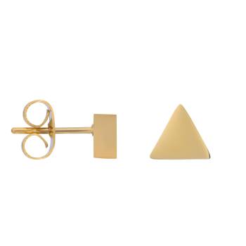 iXXXi Ohrstecker ABSTRACT TRIANGLE gold