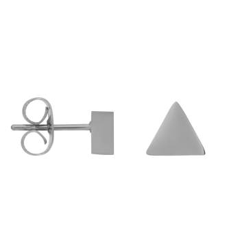 iXXXi Ohrstecker ABSTRACT TRIANGLE silber