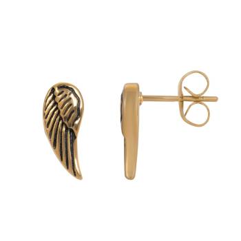 iXXXi Ohrstecker ANGEL WINGS gold