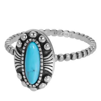 iXXXi Füllring INDIAN TURQUOISE silber - 2 mm