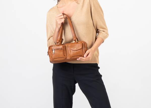 CHABO Handtasche CARGO cognac