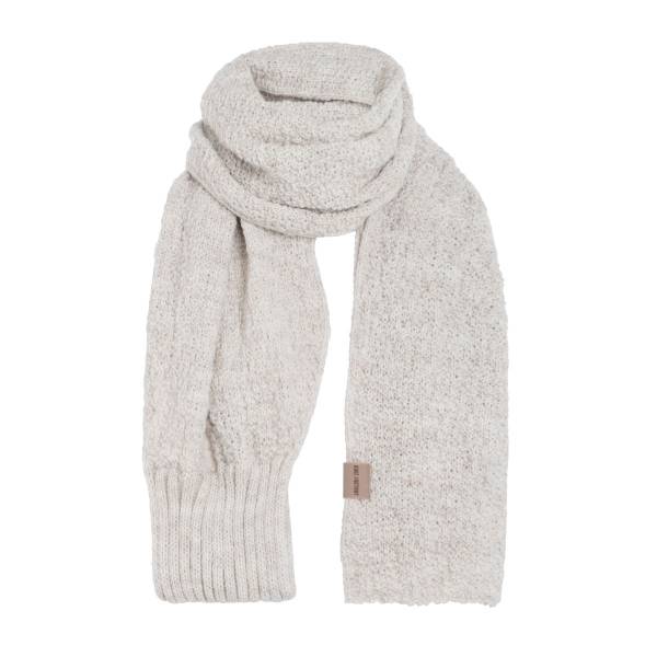 KNIT FACTORY Schal HAZE beige