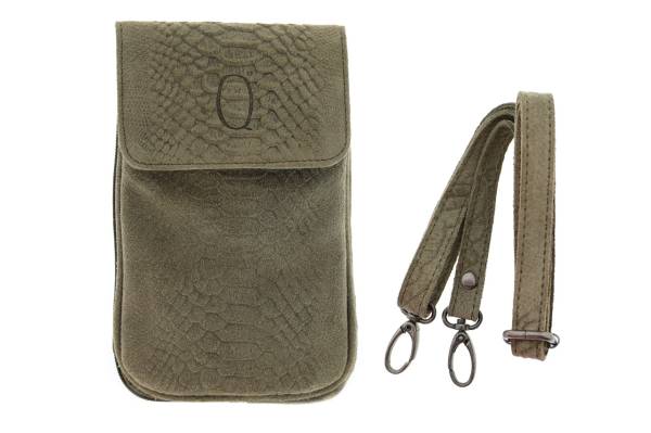 QOSS Echtledertasche MIRRE SUEDE braun