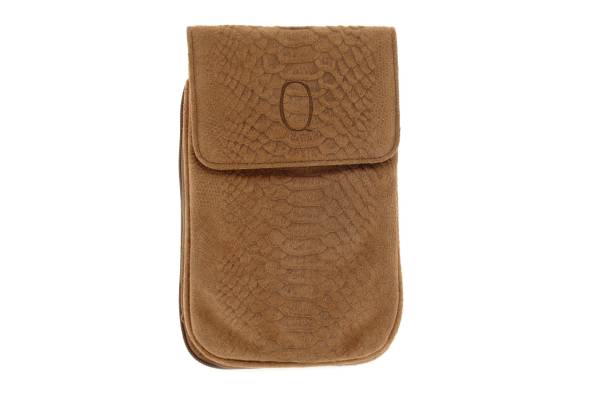 QOSS Echtledertasche MIRRE SUEDE braun