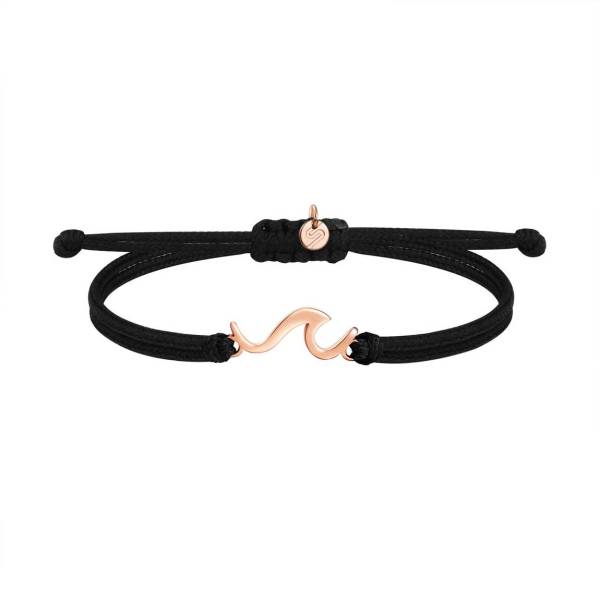 SAILBRACE Armband MAUI WAVE schwarz-rosé