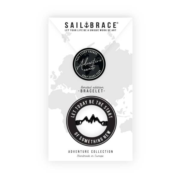 SAILBRACE Armband schwarz MOUNTAIN schwarz