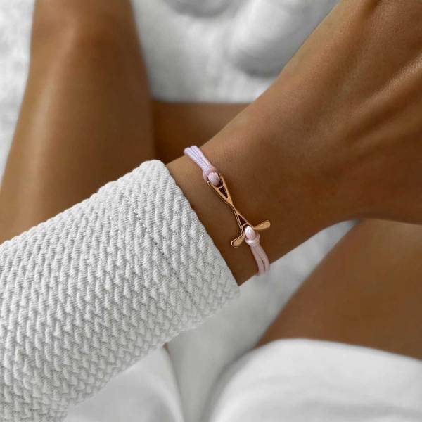 SAILBRACE Armband BLOOM GOLF nude-rosé