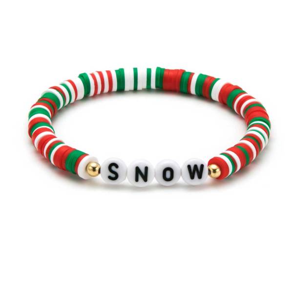 SAILBRACE Armband SNOW BEADED