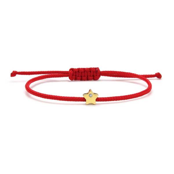 SAILBRACE Armband WISH STAR rot-gold