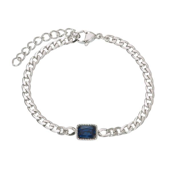 iXXXi Armband CLASSIC MIRACLE BLUE silber