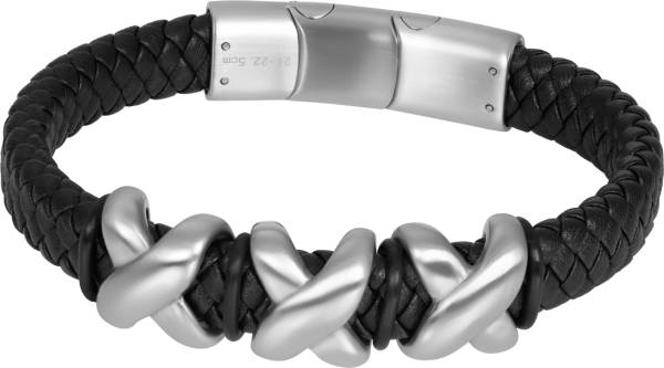 iXXXi-MEN Armband SKY schwarz antiksilber