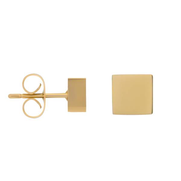 iXXXi Ohrstecker ABSTRACT SQUARE gold