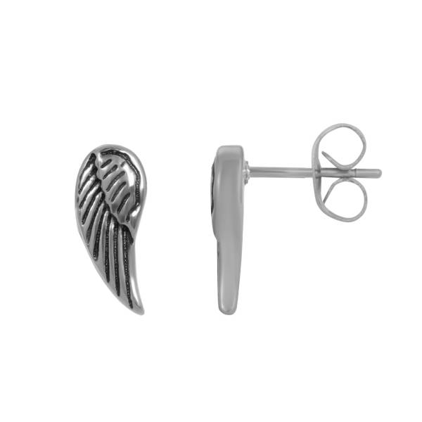 iXXXi Ohrstecker ANGEL WINGS silber