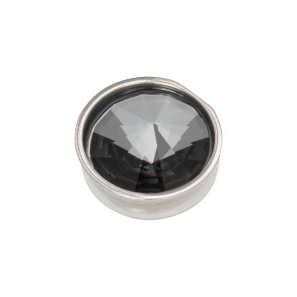 iXXXi Aufsatz TOP PART PYRAMID black Diamond Ø 6 mm silber