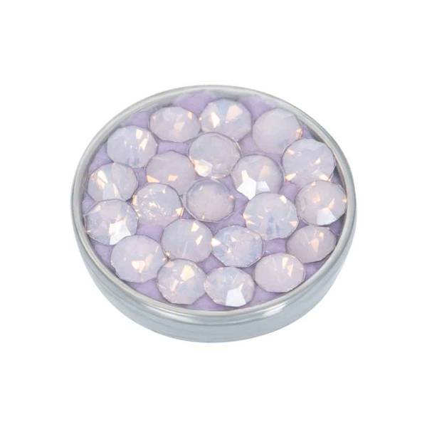 iXXXi Aufsatz TOP PART STONES light pink Ø 6 mm silber