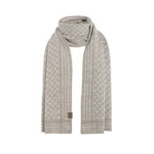 KNIT FACTORY Schal DUSK iced clay beige