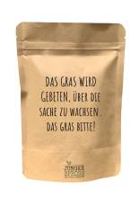 JUNGER SPROSS Pflanzbeutel - Das Gras wird gebeten über die Sache zu wachsen. Das Gras bitte!