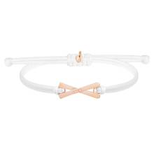 SAILBRACE Armband St. MORITZ SKI weiss-rosé