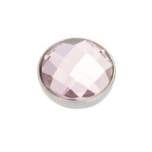 iXXXi Aufsatz TOP PART FACETTE light pink Ø 6 mm silber