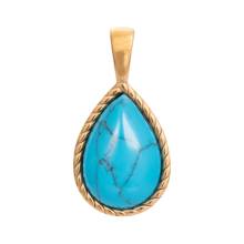 iXXXi Anhänger CHARM MAGIC TURQUOISE gold