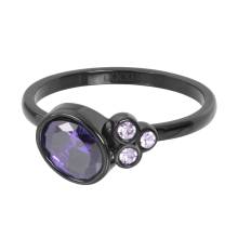 iXXXi Füllring ROCK TANZANITE schwarz - 2 mm