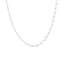 iXXXi Halskette COLLIER SQUARE SLIM silber