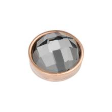 iXXXi Aufsatz TOP PART FACETTE black Diamond Ø 6 mm rosé