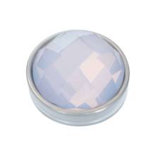 iXXXi Aufsatz TOP PART FACETTE opal Ø 6 mm silber